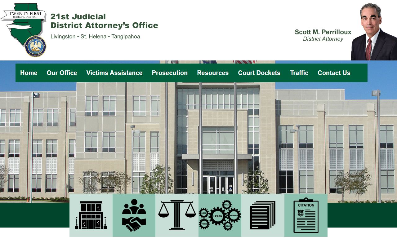 Livingston Parish court dockets District Attorney source
