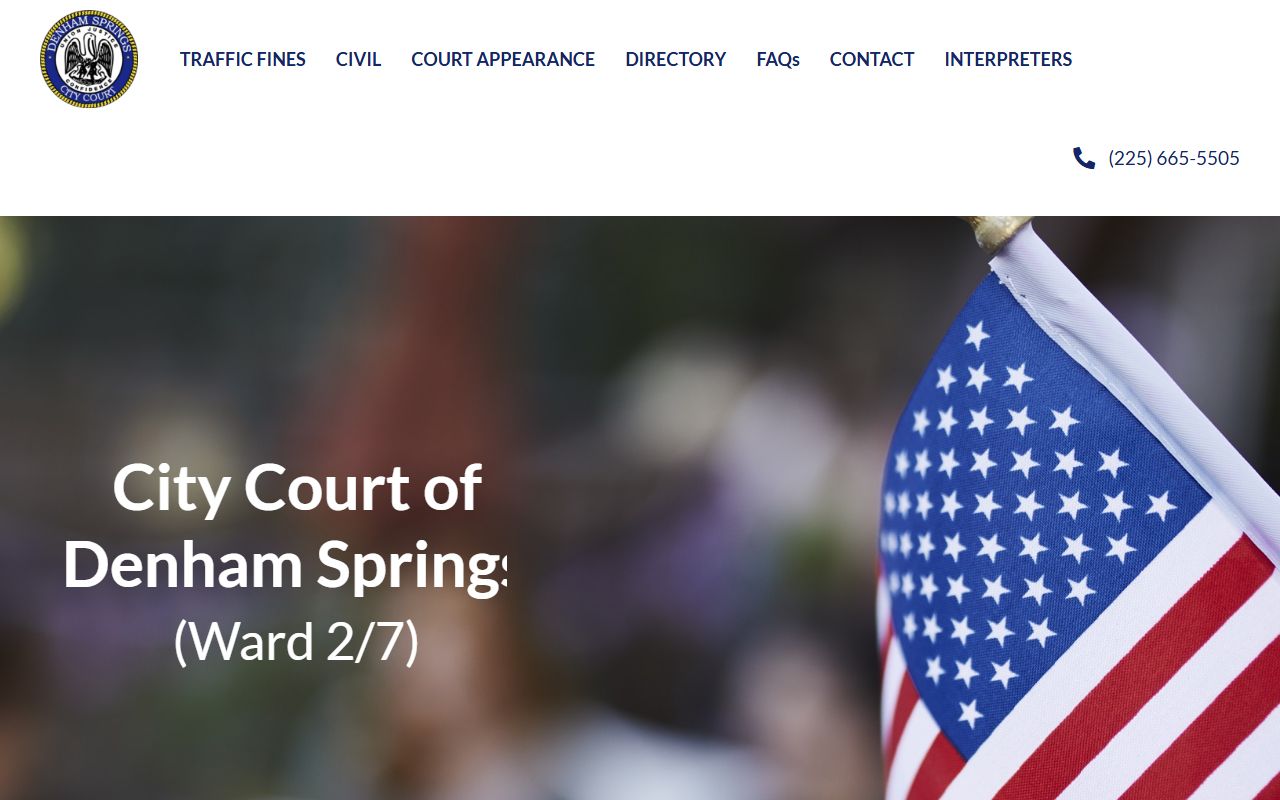 Livingston Parish Court records Denham Springs City Court